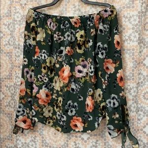 Off the shoulder top